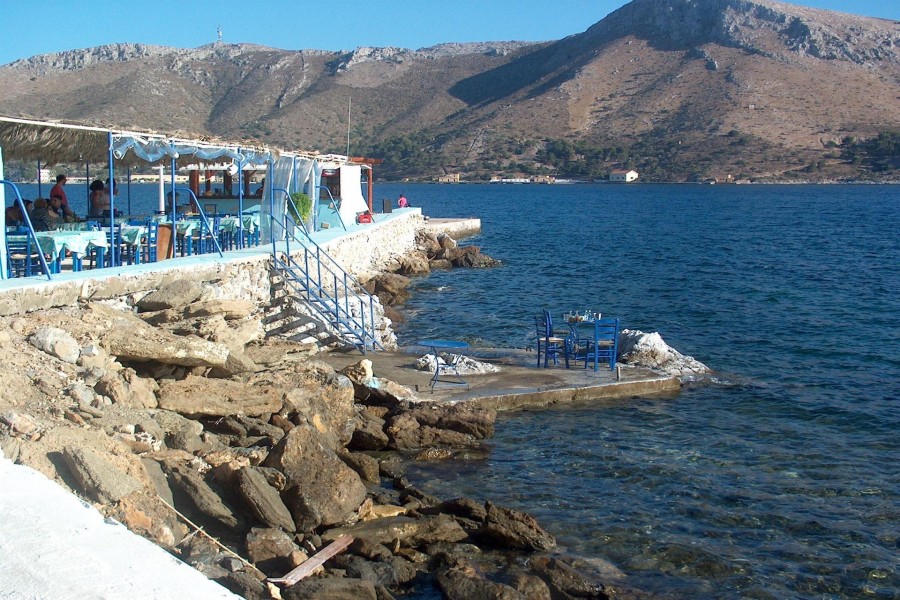 Restaurante en la costa