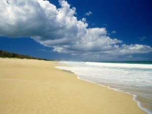 Hermosa playa natural