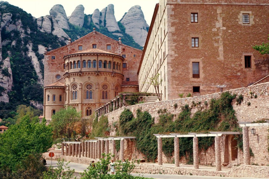 Monasterio de Montserrat (Barcelona, España)