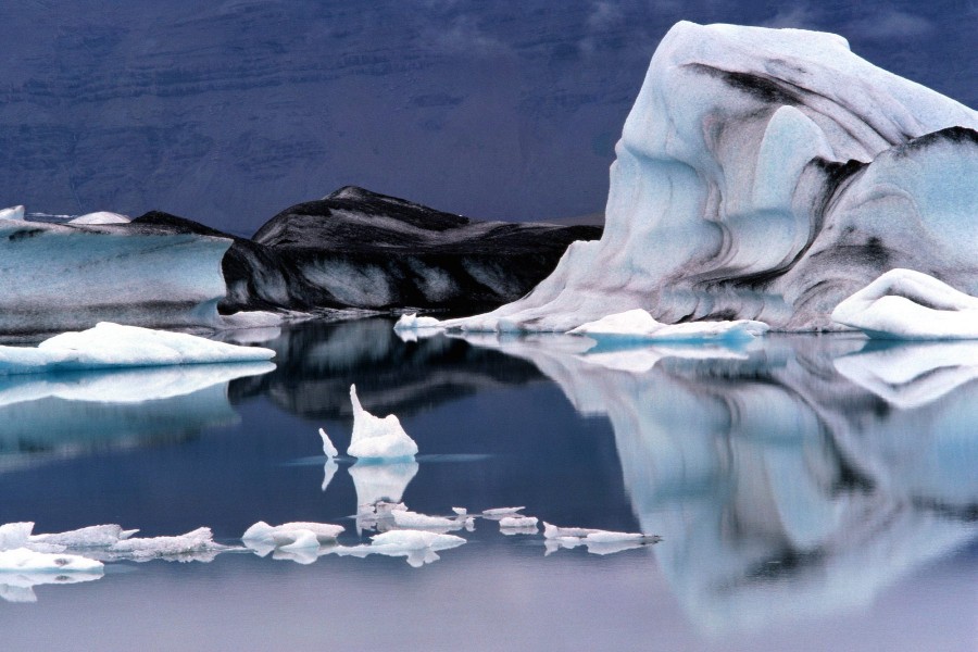 Lago glaciar Jökulsárlón, Islandia