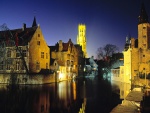 Noche en Brujas (Bélgica)