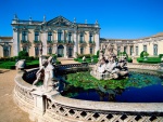 Estatuas en el Palacio de Queluz (Portugal)