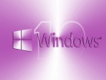 Windows 10 en color rosa