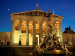 Palacio del Parlamento en Viena (Austria)