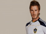 David Beckham con la camiseta de Los Angeles Galaxy