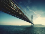 Gran puente en la ciudad de San Francisco