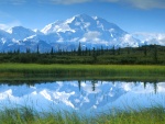 Monte McKinley en el Parque Nacional Denali (Alaska)