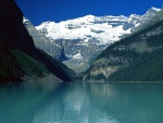 Bellos colores en el lago Louise (Montañas Rocosas canadienses)