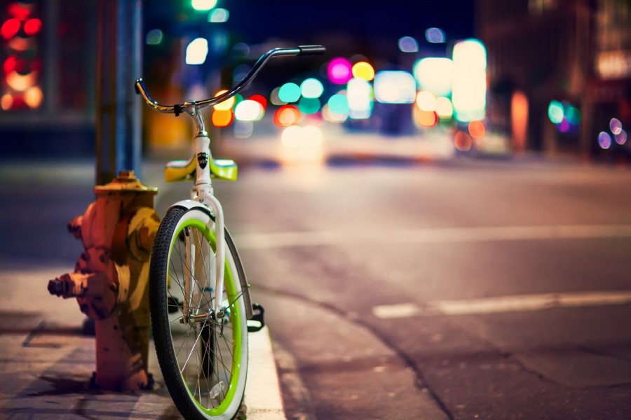 Bicicleta en la ciudad