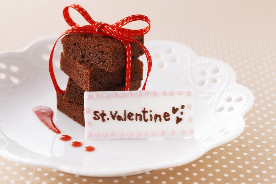 Pasteles de chocolate para el Día de San Valentín
