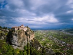 El monasterio de la Santa Trinidad (Meteora, Grecia)