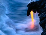 Lava del volcán Kilauea (Hawái)