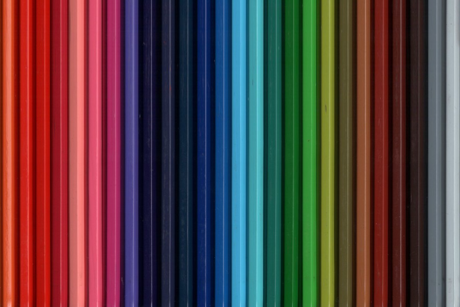 Lápices de varios colores