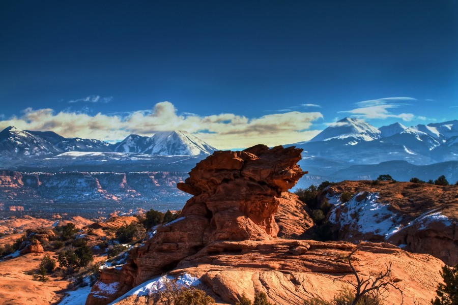 Montañas de Moab (Utah, Estados Unidos)