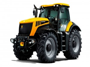 Tractor grande JCB para trabajos agrícolas