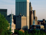 Vista del centro de Providence