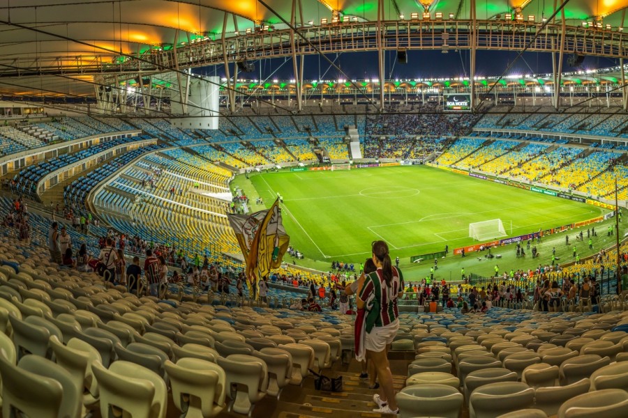 Vista panorámica del estadio Maracaná