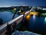 El puente Pennybacker en Austin (Texas, Estados Unidos)