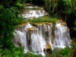 Impresionantes cascadas  en Tailandia