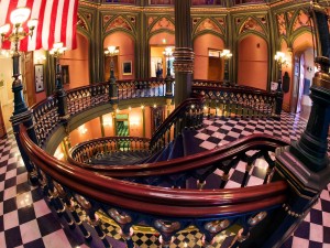 Interior del Capitol (Baton Rouge, Luisiana)