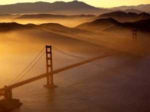 Vista del puente Golden Gate (San Francisco, California)