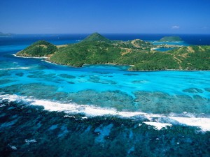 Isla en Las Antillas