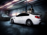 BMW M6 en un taller