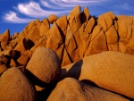 Rocas en el Parque nacional de Árboles de Josué (California)