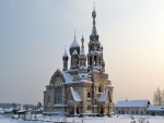 Templo en invierno