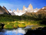 Día soleado en la Patagonia Argentina
