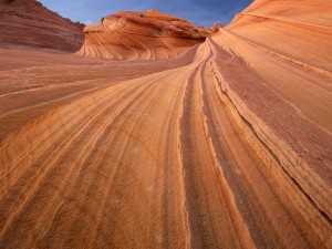 Formación rocosa en Paria Canyon-Vermilion Cliffs Wilderness (Arizona, Estados Unidos)