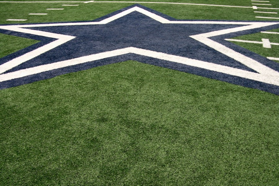 Estrella en el estadio de los Dallas Cowboys