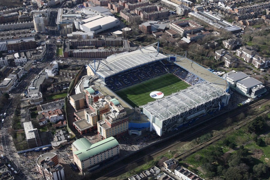 Vista del Stamford Bridge (Chelsea Fútbol Club)
