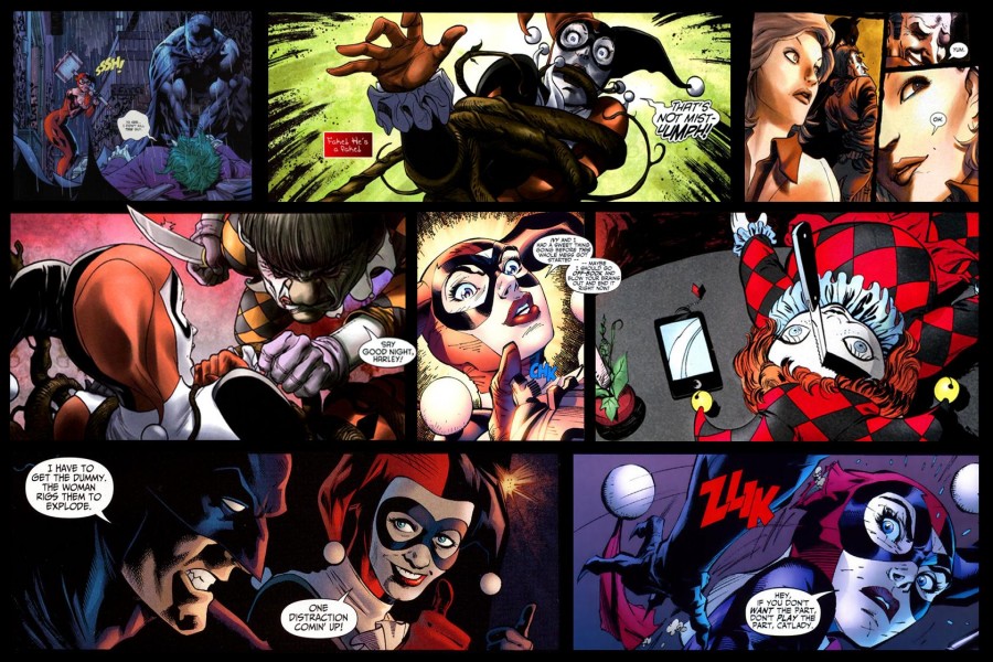 Imágenes del cómic Harley Quinn