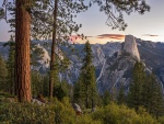 Impresionante vista del Parque Nacional de Yosemite