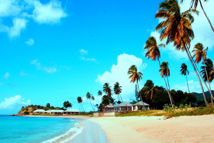 Bonita playa caribeña
