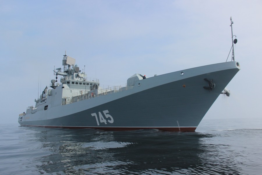 El buque de patrulla "Almirante Grigorovich"