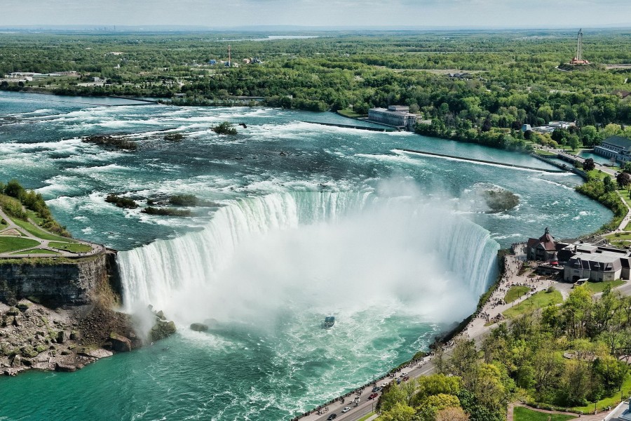 Vista de las Cataratas del Niágara