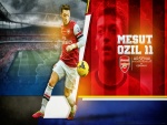 Ozil jugando en el Arsenal