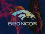 Logo de colores de los Denver Broncos