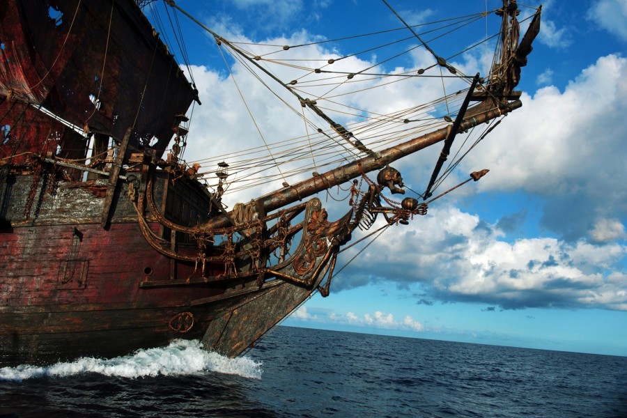 Impresionante nave pirata