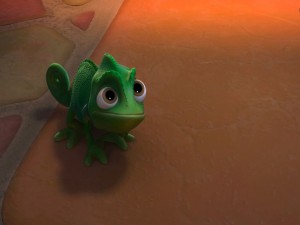 Pascal, de la película animada de Disney "Enredados"