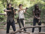 Michonne, Gleen y Maggie (The Walking Dead)
