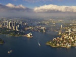 Vista aérea de Sidney