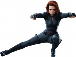 Scarlett Johansson en "The Avengers"