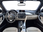 Interior de un elegante BMW