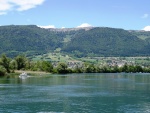 Navegando en un lago (Solothurn, Suiza)