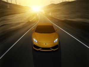 Lamborghini amarillo