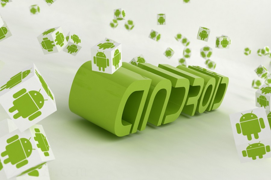 Logotipo verde de Android