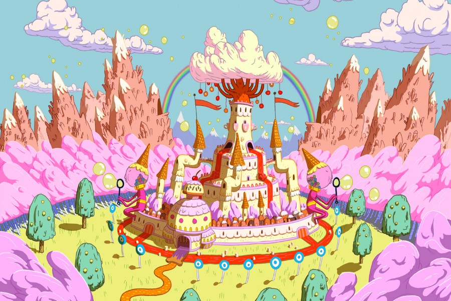 Castillo en Adventure Time